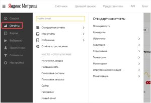 Отчет по каналам в Яндексес