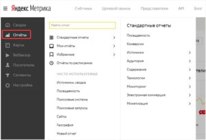 Отчет по каналам в Яндексес