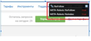 Запрет в мета-роботс