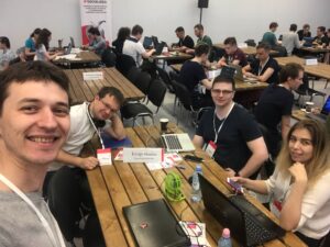 команда Интоп-Медиа на конкурсе