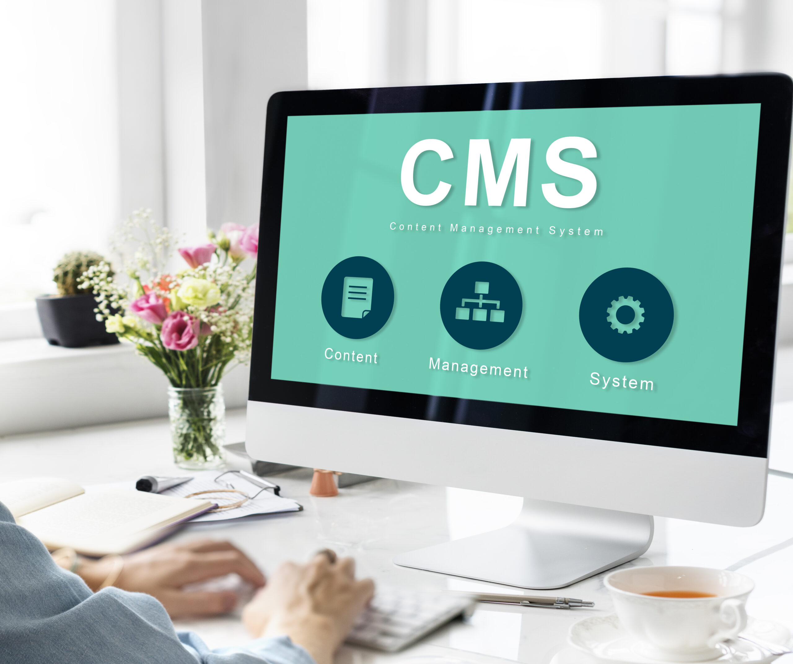 смена cms